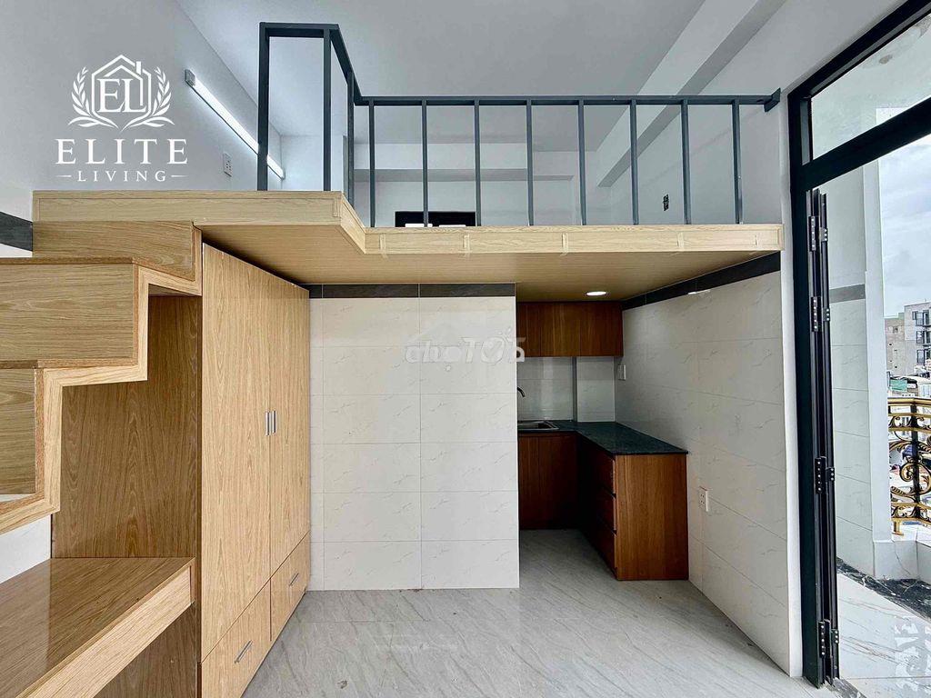 Cho thuê phòng có gác đi bộ qua đh văn lang gò vấp - 2