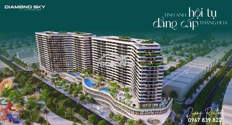 Chính thức mở bán căn hộ diamond sky vạn phúc city
