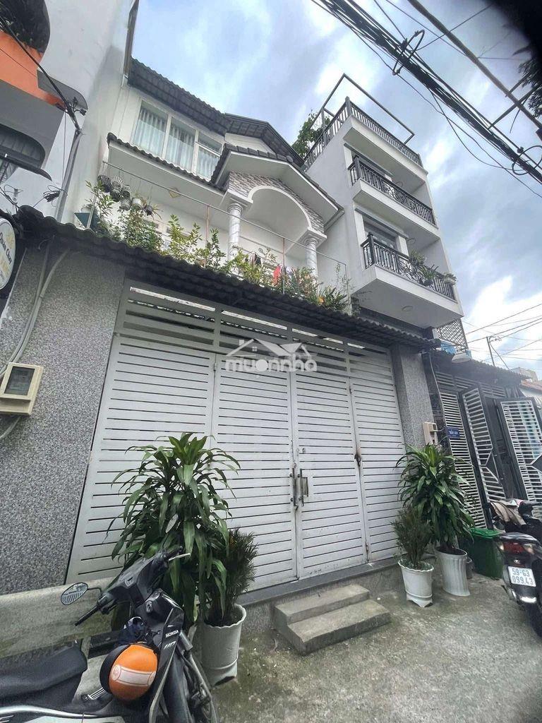 Nhà gần chợ thới an, diện tích đẹp  6x 15m đúc 3lầu hẻm 5m