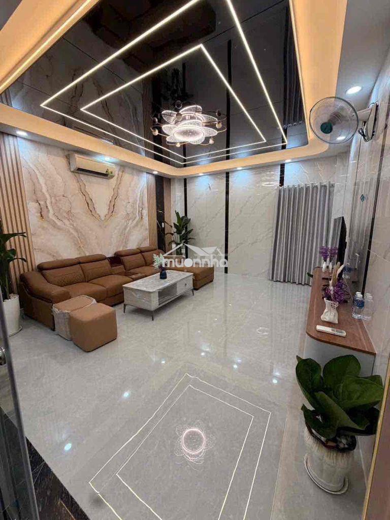 Nhà đẹp bình tân giáp nguyễn sơn tân phú, 4.35x16m, trệt lửng 2 lầu st - 4