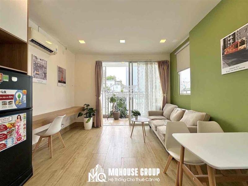✨ Cho thuê căn hộ 1 phòng ngủ tân bình – ngã tư bảy hiền - đủ nội thât