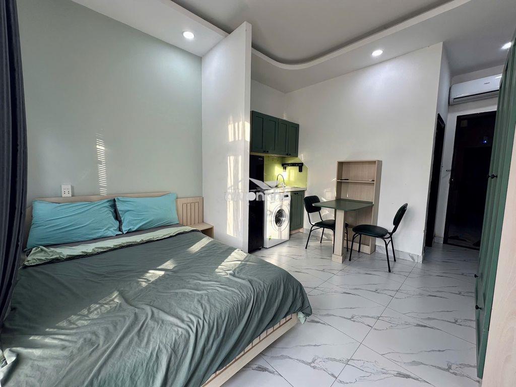 Studio tách bếp máy giặt riêng cách huflit vạn hạnh mall 500m gần ueh  - 3