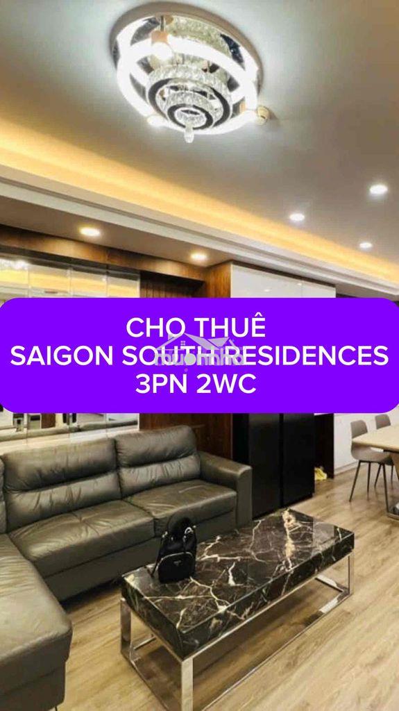 Cho thuê căn hộ saigon south residences 3pn