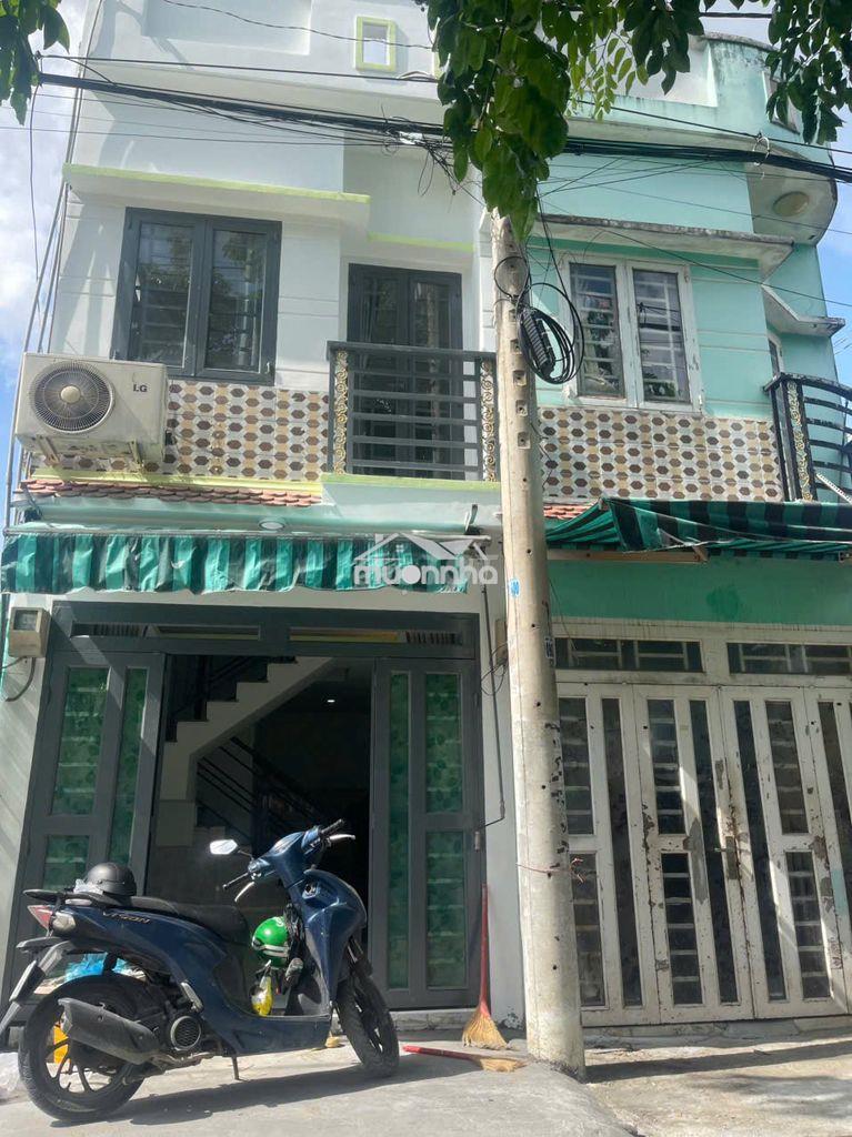 Nhà thạnh xuân 25 q12 1 lầu 2pn hẻm thông buôn bán