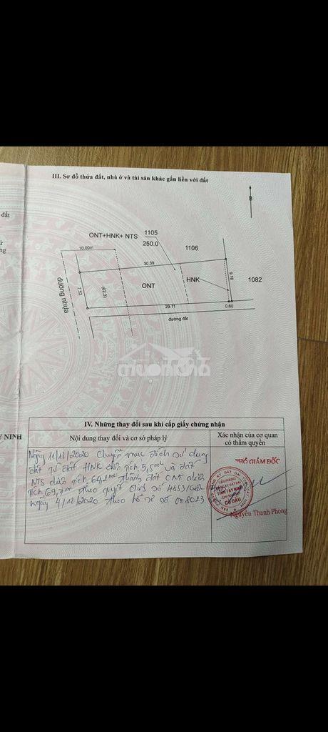 Đất 2 mặt tiền xây nhà trọ