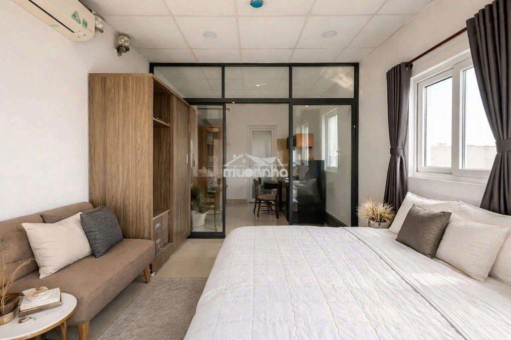 🏡Gần cầu ông lãnh bến vân đồn q4📍căn hộ 1 phòng ngủ 40m2 bancong - 2