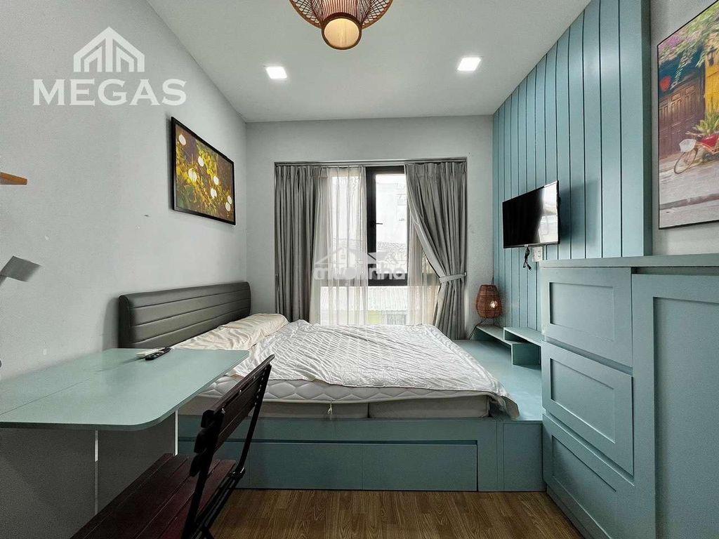 Cho thuê căn hộ full nội thất giá rẻ cửa sổ trời gần chợ bến thành - 2