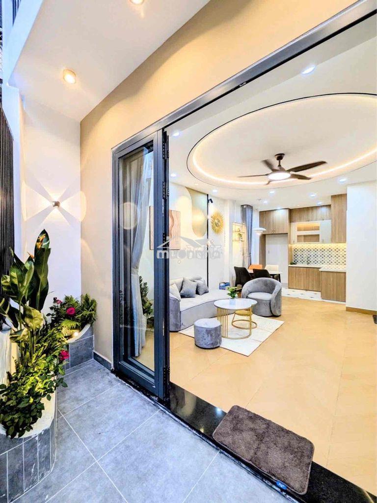 Ngang 5m,sát hẻm xe hơi, nhà mới bình thạnh