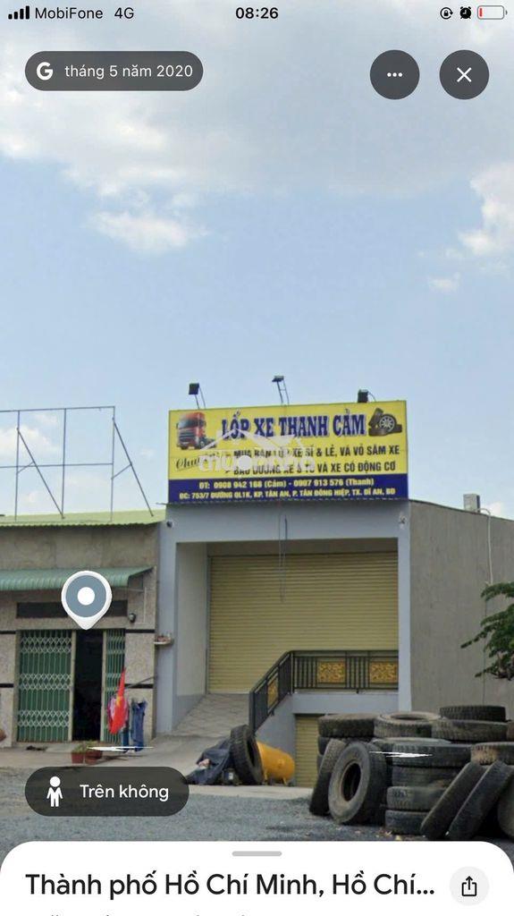 Cho thuê nhà mặt tiền mỹ phước tân vạn