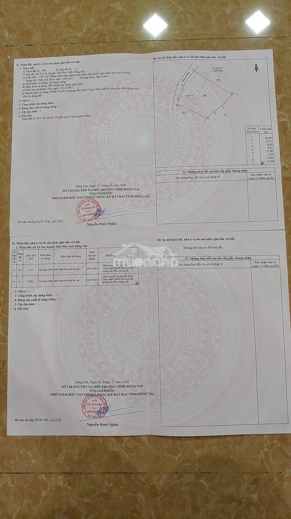 Bán đất tà lài, tân phú, đồng nai: mặt tiền, view sông đồng nai - 2