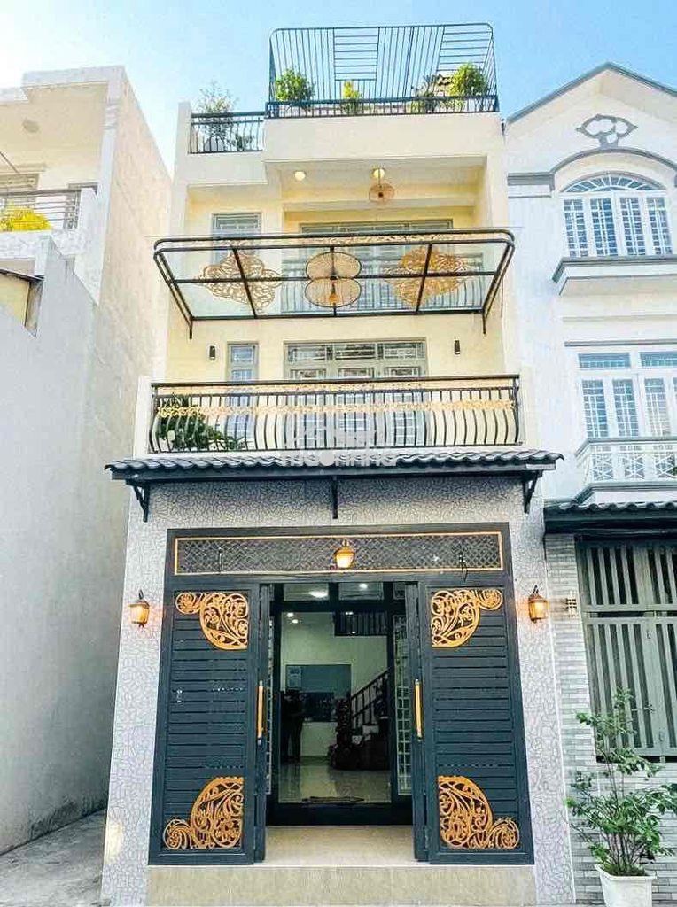 Nhà 4 tầng hẻm 1806 huỳnh tấn phát- thị trấn nhà bè.