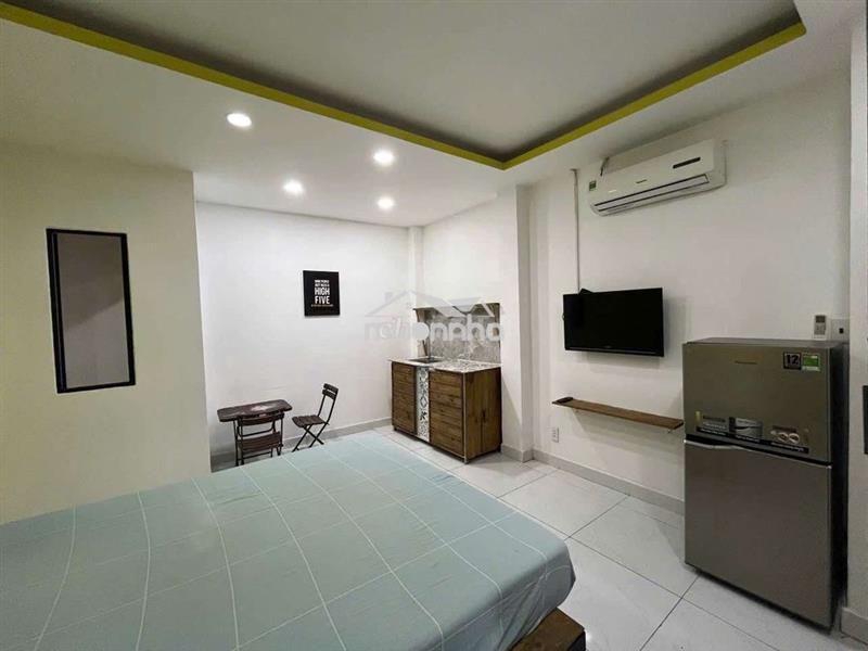 Studio full nội thất gần cầu nguyễn văn cừ