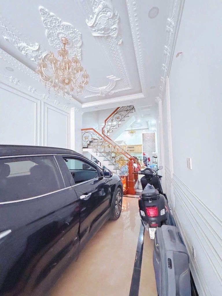 P. bình tân, khu đồng bộ, 4tầng lung linh, 4x19m, oto vô nhà - 2