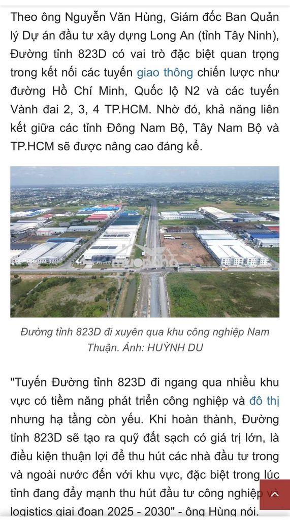 Đất nền full thổ cư đức hoà long an. - 4
