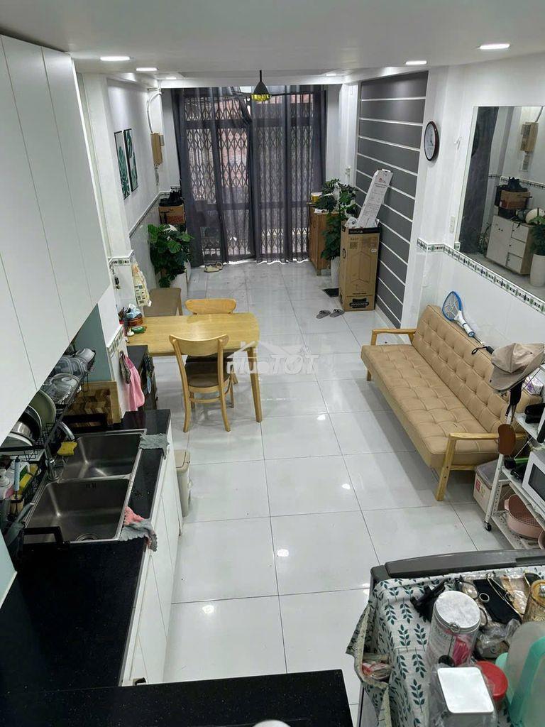 Nhà hẻm 60 lê thị riêng, q1: 3.2m x 11m, 3 lầu, 5pn, 3wc, thông btxuân - 3