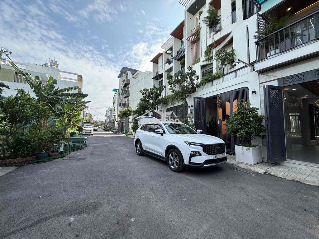 Cần bán nhà 4 lầu xây mới. dt 4x 19 shr đường thông xe tải, 1/tx25 - 2