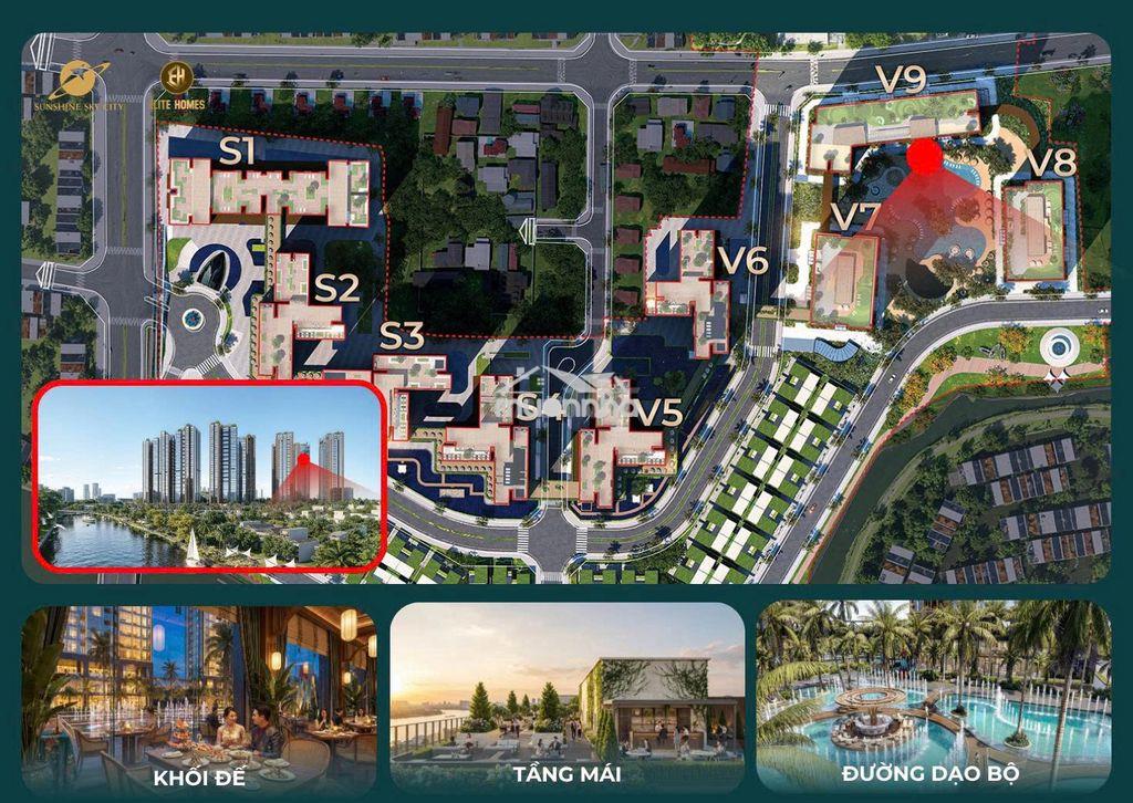 Căn 1pn siêu hiếm tại sunshine sky city phú thuận, view phú mỹ hưng - 4