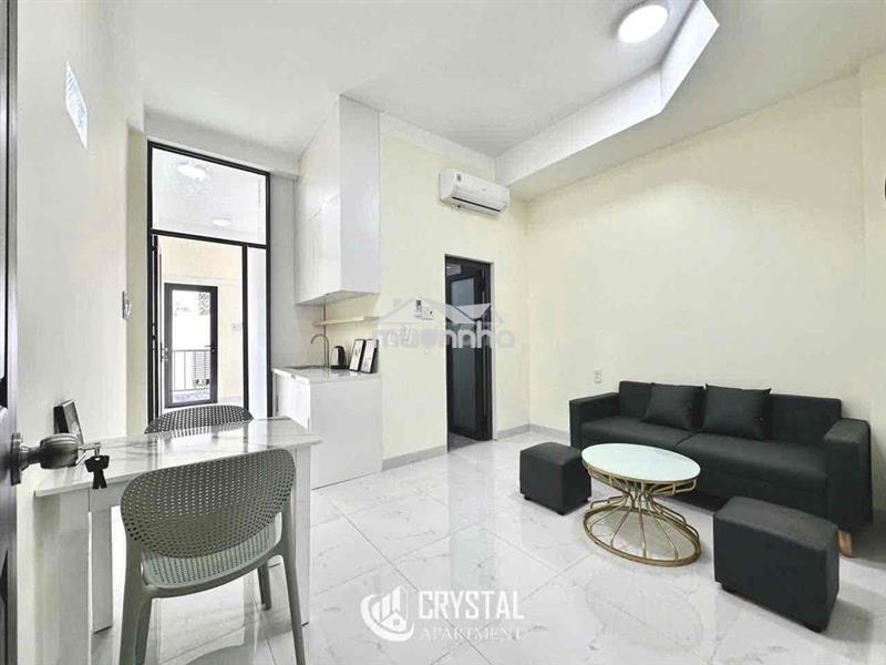 Chung cư mini 1pn ban công gần cầu vượt nhà ga t3 - sân bay
