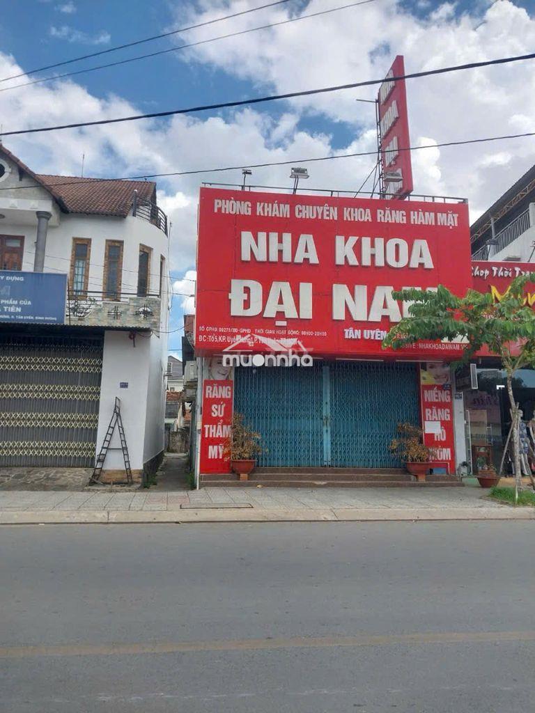 Cho thuê mb kinh doanh 160m², mặt tiền 7m, đt747 gần chợ tân uyên - 3