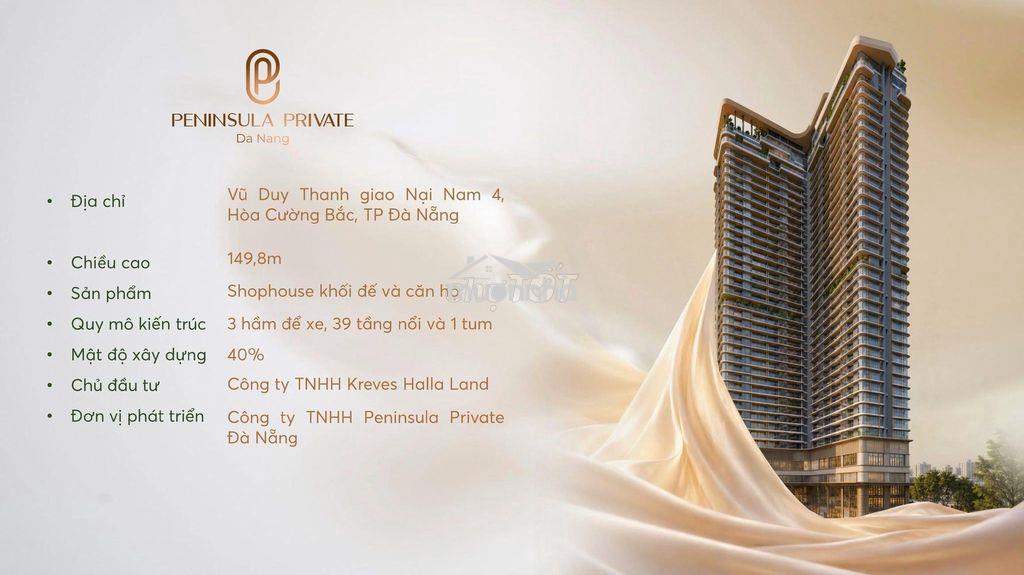 Peninsula private - chỉ 65tr/m2 sở hữu căn hộ biểu tượng thượng lưu - 2