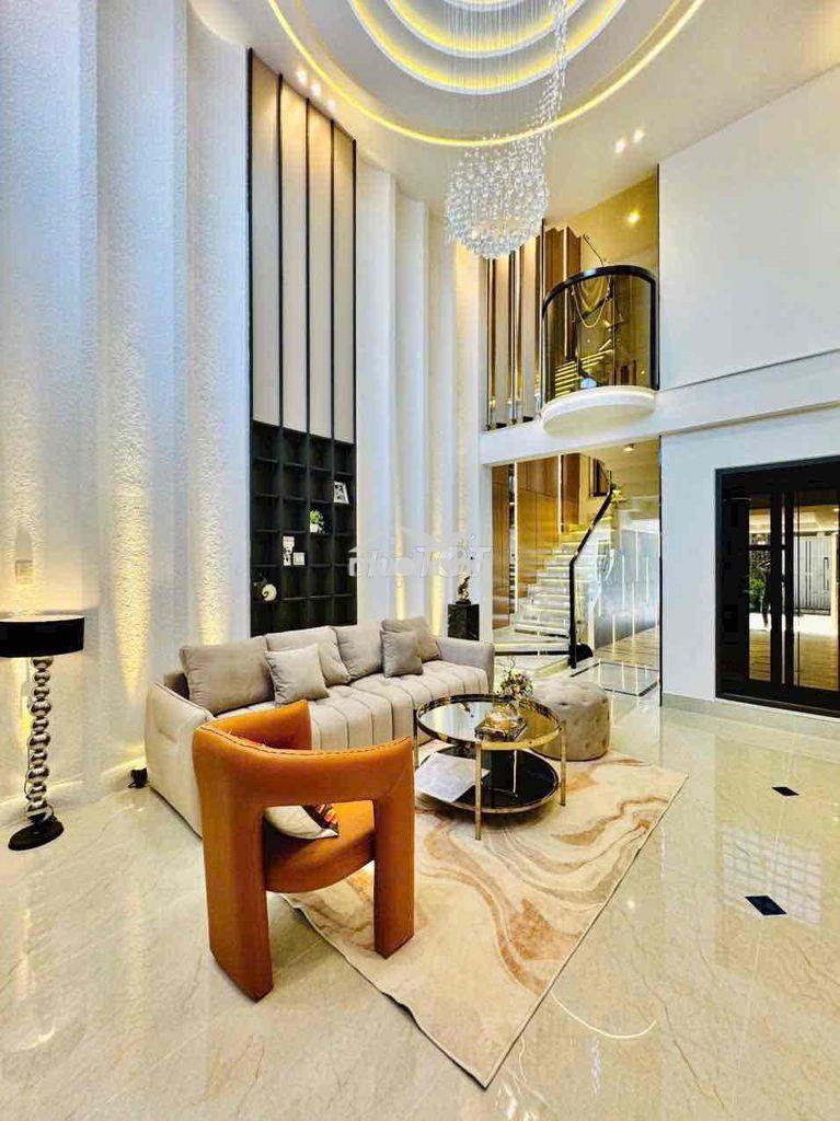 Cho thuê nhà luxury siêu sang full nội thất có thang máy
