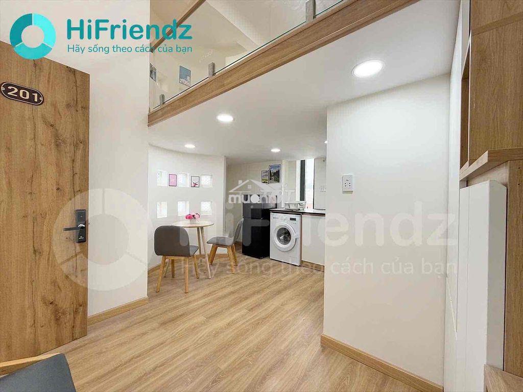 Siu phẩm duplex - máy giặt riêng - cửa sổ thoáng - gác cao 2m - 3