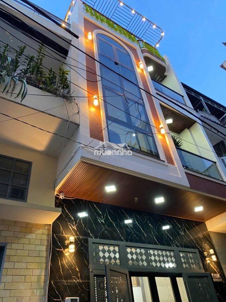 Nhà 4 tầng hxh phan huy ích,p. tân sơn ( p.15, tân bình) nhỉnh 7 tỷ
