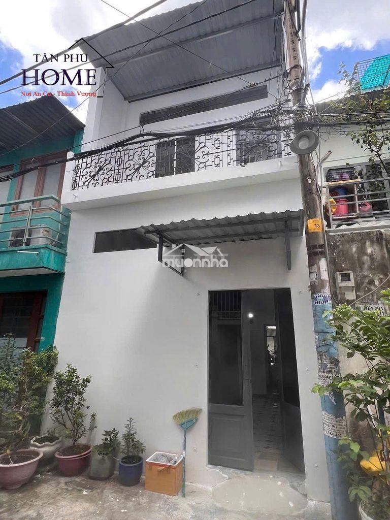 Hẻm 3m bờ bao tân thắng, 1 lầu, 4 x 6m, 1 pn giá rẻ 6 triệu/th