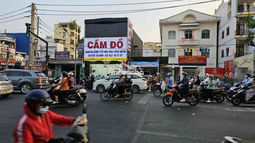 [Bán ] nhà mặt tiền quang trung gốc ngã tư khu sung túc nhộn nhịp - 2