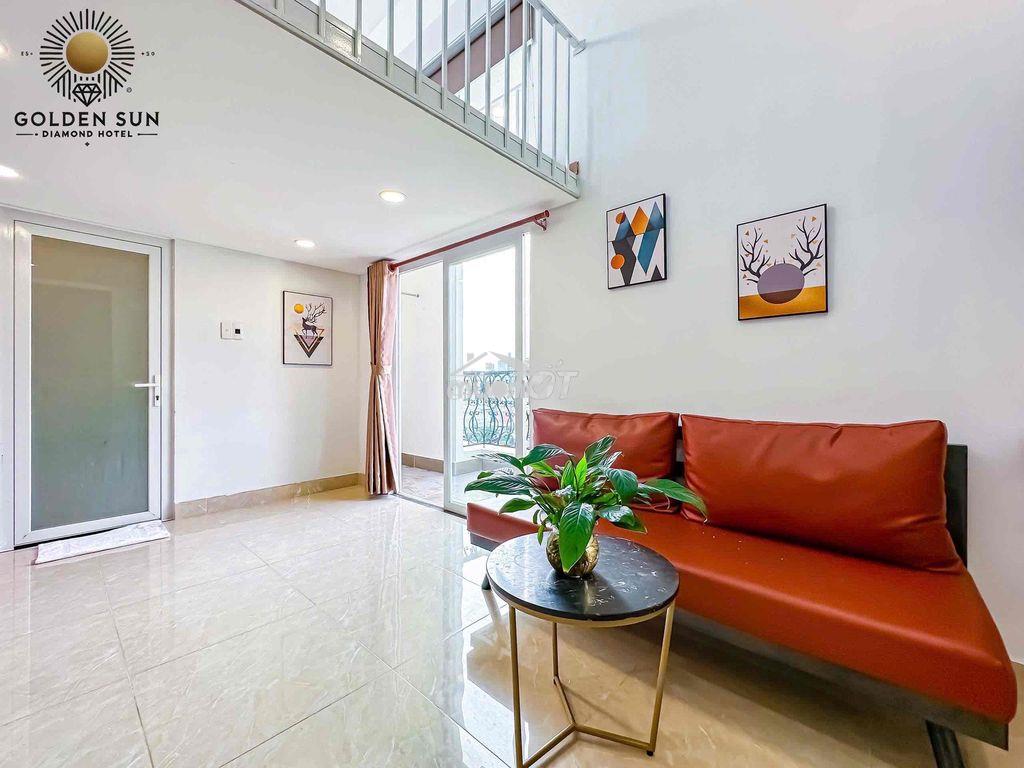 Cho thuê căn hộ duplex gác cao bancong full nt gần phú mỹ hưng,đh rmit - 2