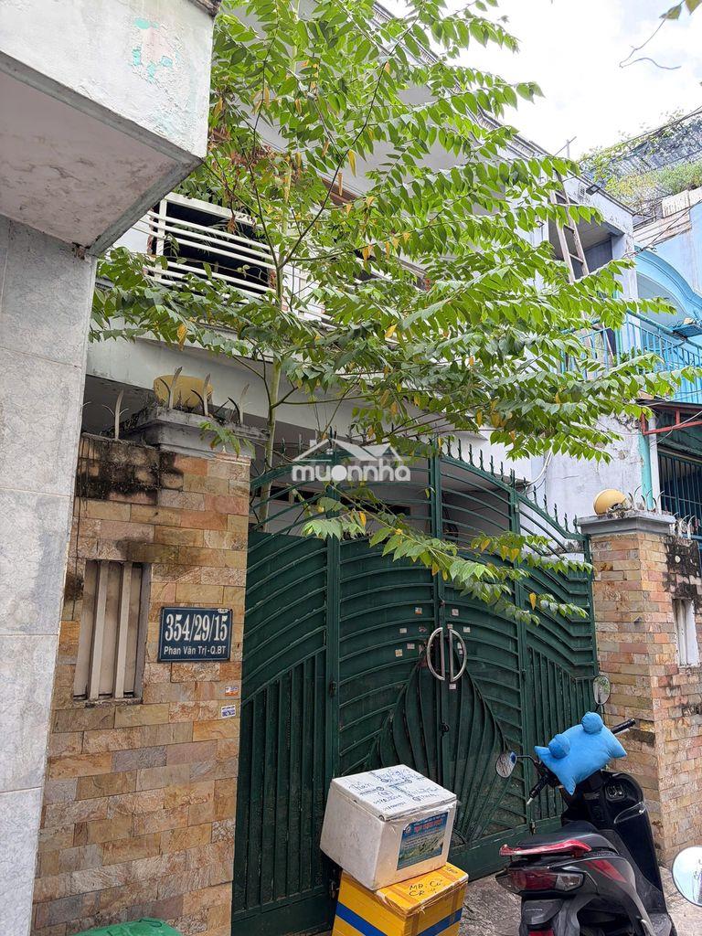 Bán đất tặng nhà 54,5m² thổ cư hẻm phan văn trị, bình thạnh, sổ riêng - 2