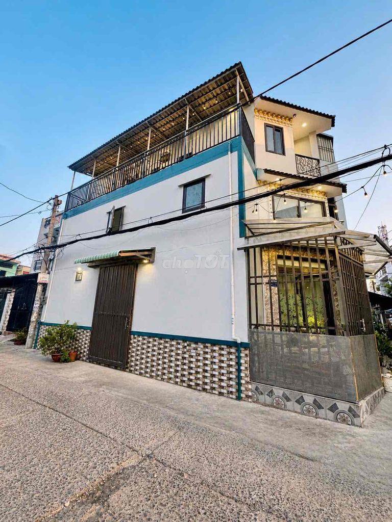 Hẻm thông 6m - 3 tầng btct - ngay bốn xã - chính chủ bán gấp