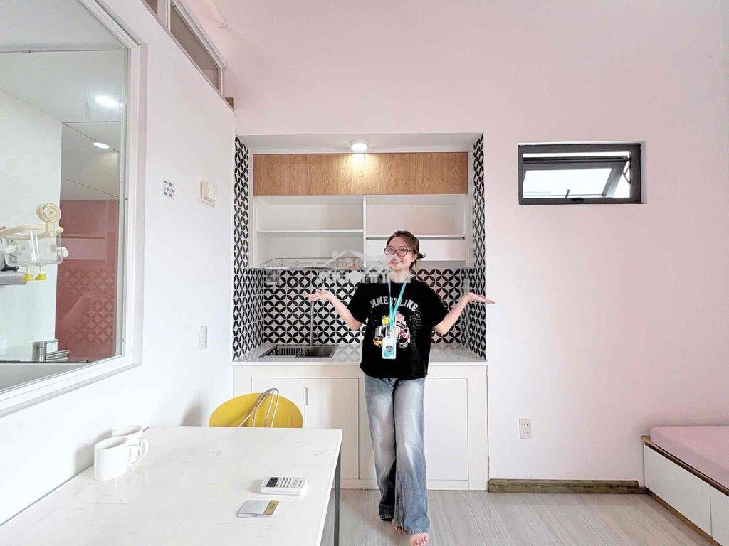 Duplex full nội thất - gần lotte, gác cao 2m - 3