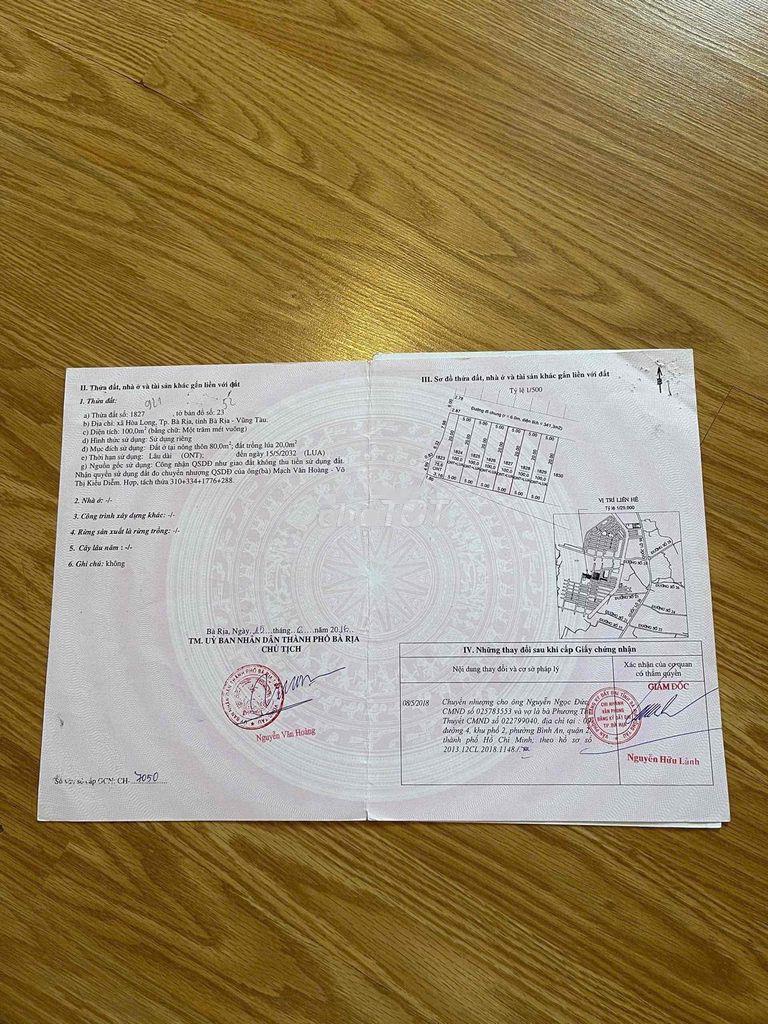 Tôi chính chủ bán lô đất lan anh2