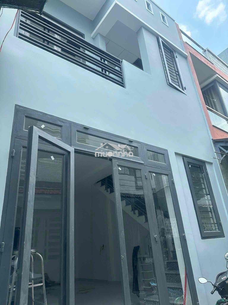 Nhà tx25 mới xây ( chưa ai ở ) trệt lầu 2pn 2wc