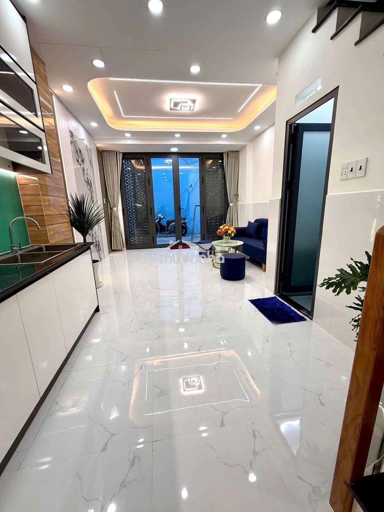 Nhà 4x8m 1 lầu 2pn,2wc ngay chiến lược- bình trị đông giáp tên lửa - 3