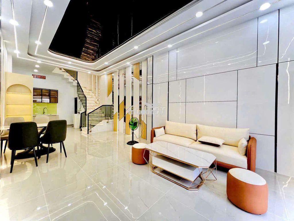 Vip nhà 5 tầng hxh tránh nhau huỳnh văn bánh phú nhuận 200m2 sd - 4