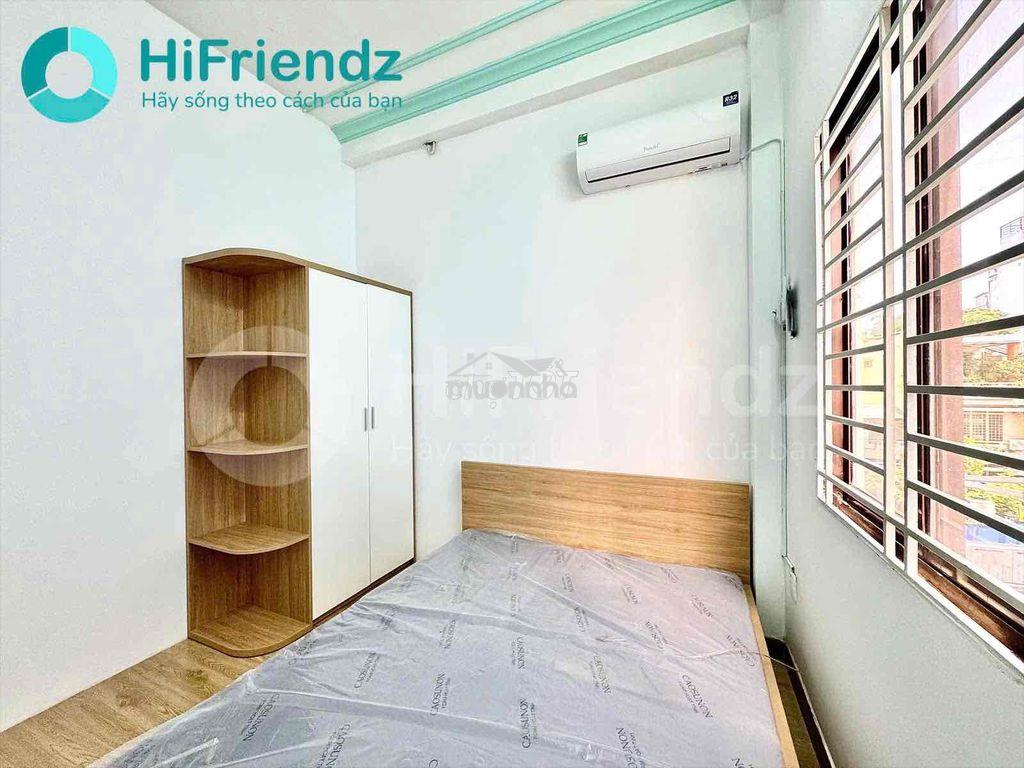 Cho thuê căn 1pn - 1pk 1wc ban công , 2 giường full nội thất rộng rãi - 3