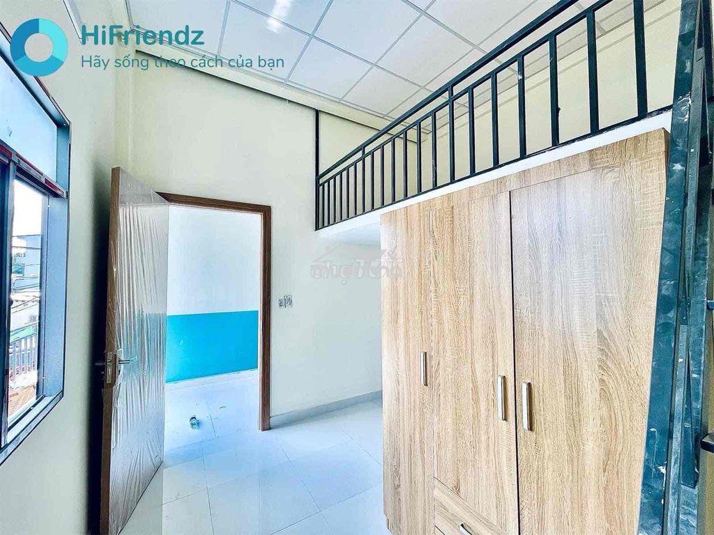 Cho thuê phòng trọ có gác - giá rẻ - cầu kinh thanh đa -  4 người 4 xe - 2