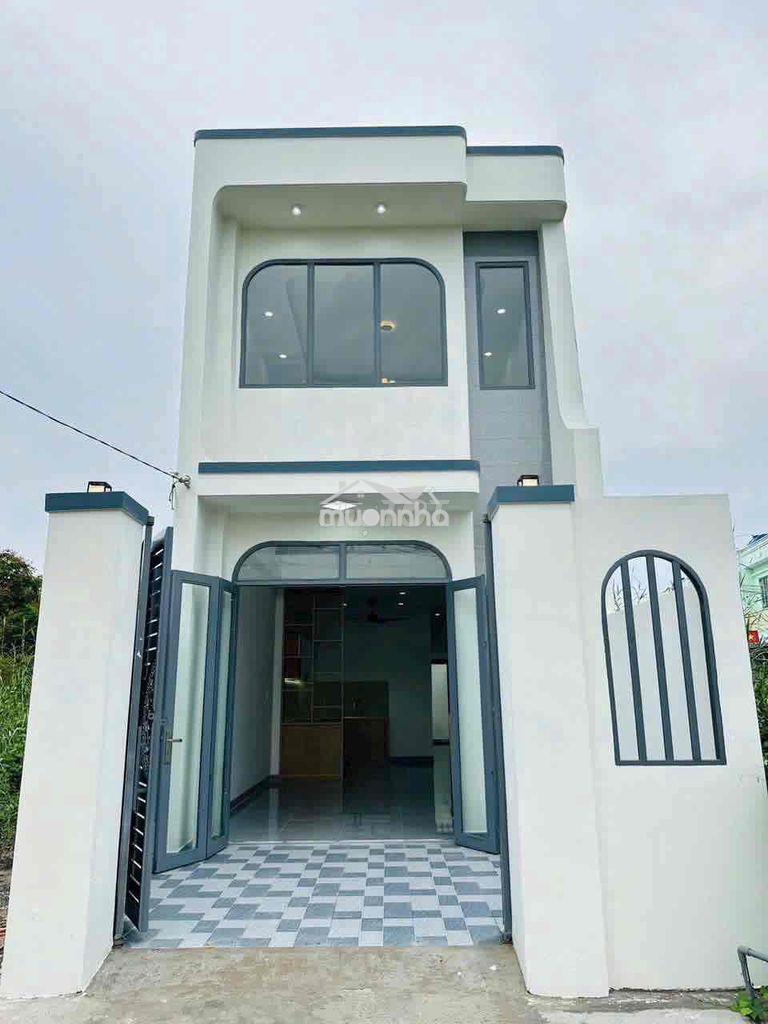 Nhà mới 1 lầu sổ riêng 88m2 gần chợ hưng long bình chánh, the sol city