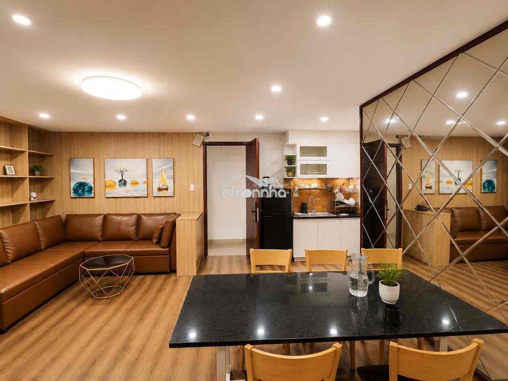 Cho thuê căn hộ 2pn - căn góc- nội thất như hình phường 25 bình thạnh - 2