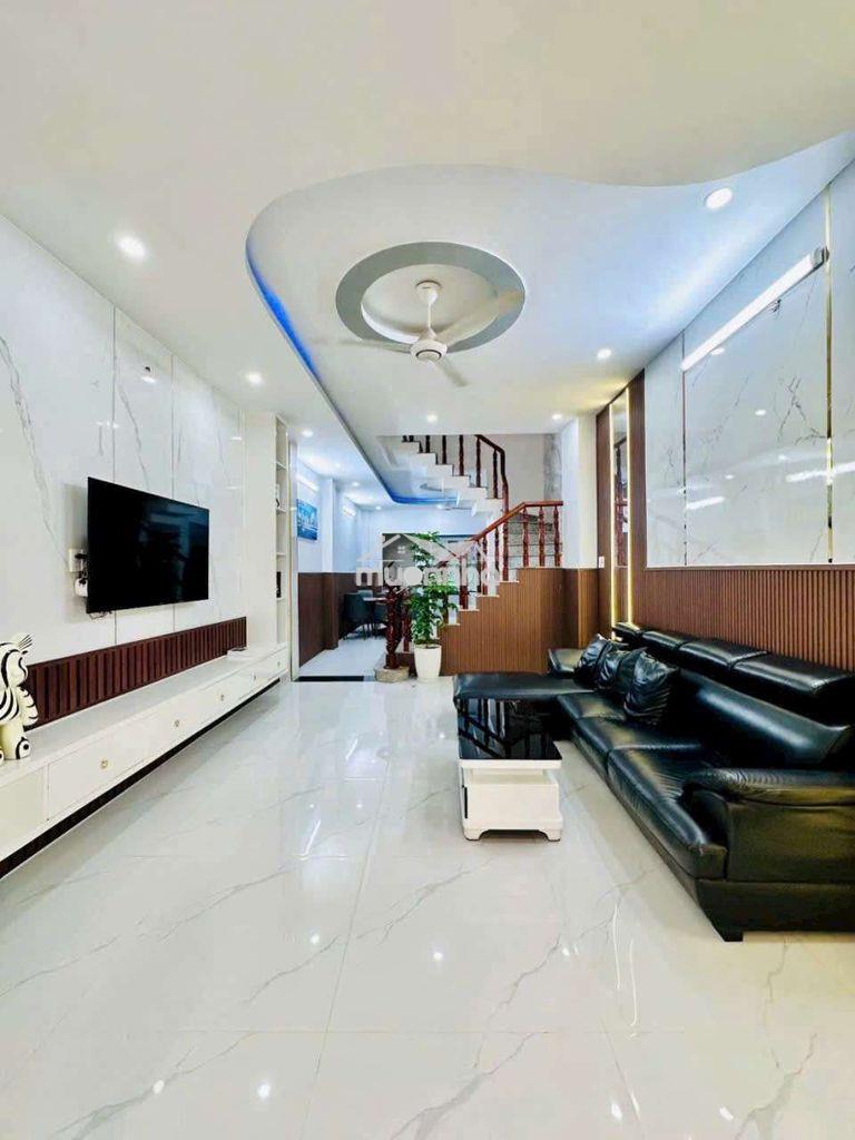 Bán nhà mới 4x19 1 trệt 2 lầu, đường oto thông - 4