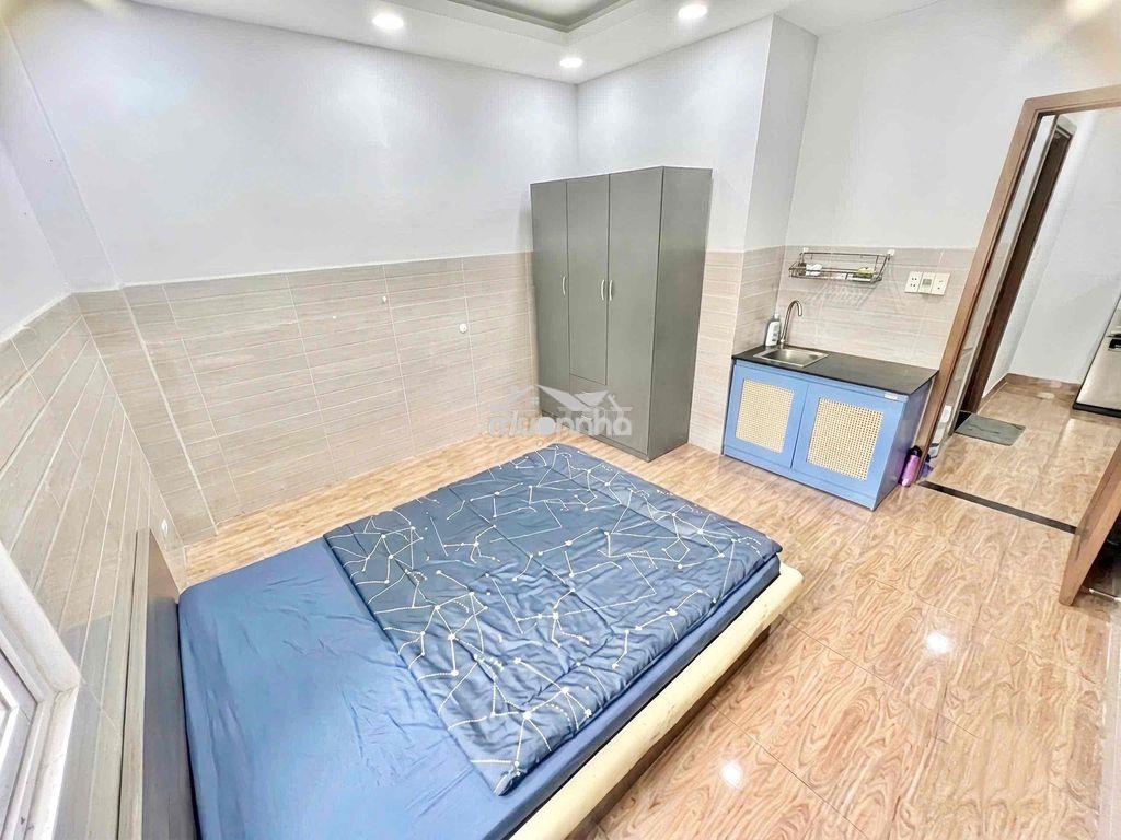 Studio mới - ngay nguyễn thị nhỏ - full nt - thang bộ - 3