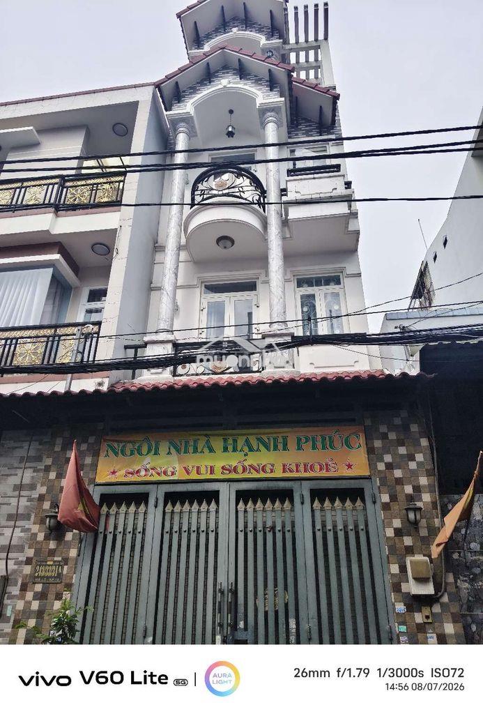 Cho thuê nhà nguyên căn 1 trệt 3 lầu