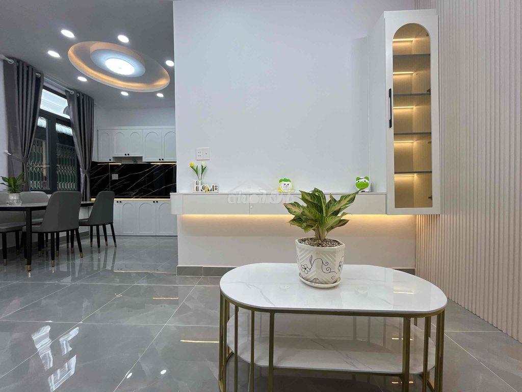 Bán nhà lầu đúc thật dt:6x6m 2tầng 3pn đào tông nguyên nhà bè. - 4