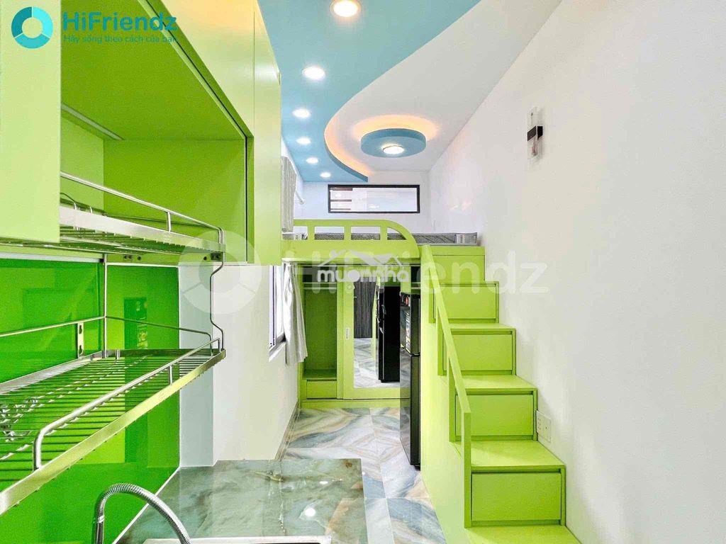 Phòng duplex máy giặt riêng,thang máy,sát cầu chữ y,lộ oto,hầm xe - 2