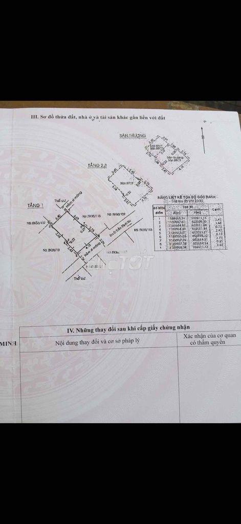 Chính chủ bán nhà tt quận 1 , nhà 4 tầng thoáng trước sau - 3
