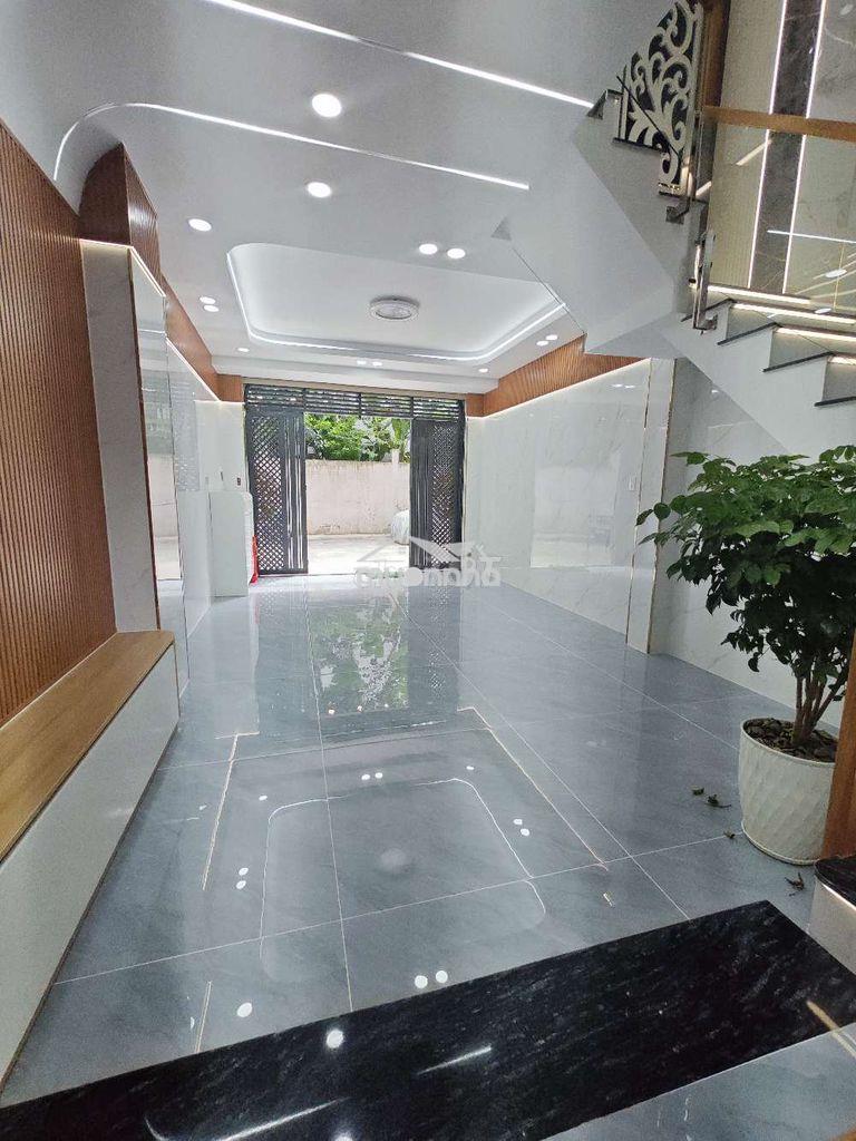 Nhà gần cvpm quang trung, 4mx13m, 1 trệt 1 lửng 3 lầu có gara xe hơi - 2