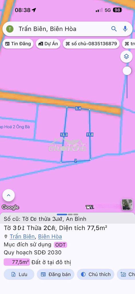 Nhà nở hậu tôi kẹt tiền bán gấp