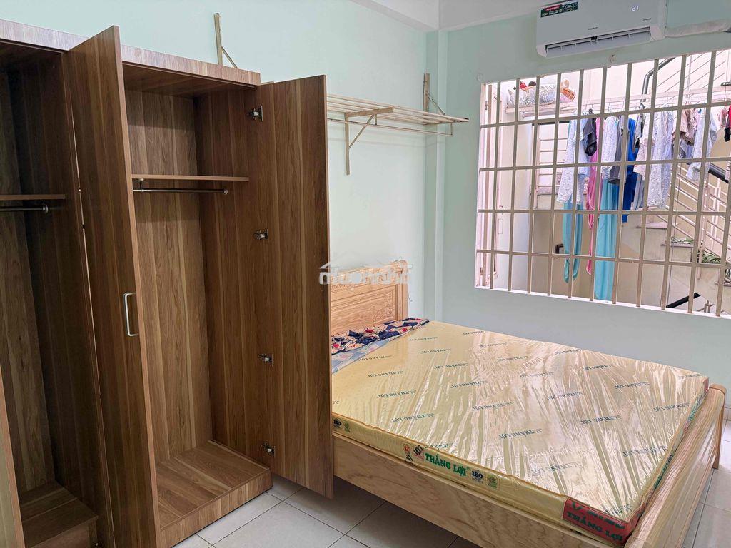 Phòng cho nữ thuê phòng full nội thất, lầu 2 yên tĩnh lịch sự an toàn - 4
